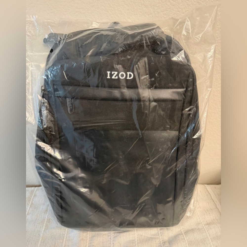 ๐ IZOD Penn Business Travel Slim Durable Laptop Backpack Fits 16โ Laptop - Picture 6 of 9